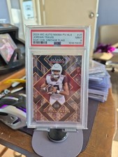 2024 Wild Card Auto Mania Jordan Travis Rookie Card 10/10 . rookie card picture