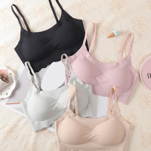 Ice Silk Lingerie Open Back Bra Back Closure For Spring, Summer, Autumn, Winter - Picture 8 of 17