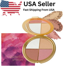 Glow Wardrobe Highlighting Eye Cheek Palette 4 Shades New Free Shipping