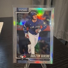 2026 Topps Series 1 Daulton Varsho #2 Rainbow Foil