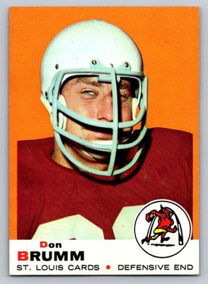 1969 Topps Don Brumm #87 - St. Louis Cardinals