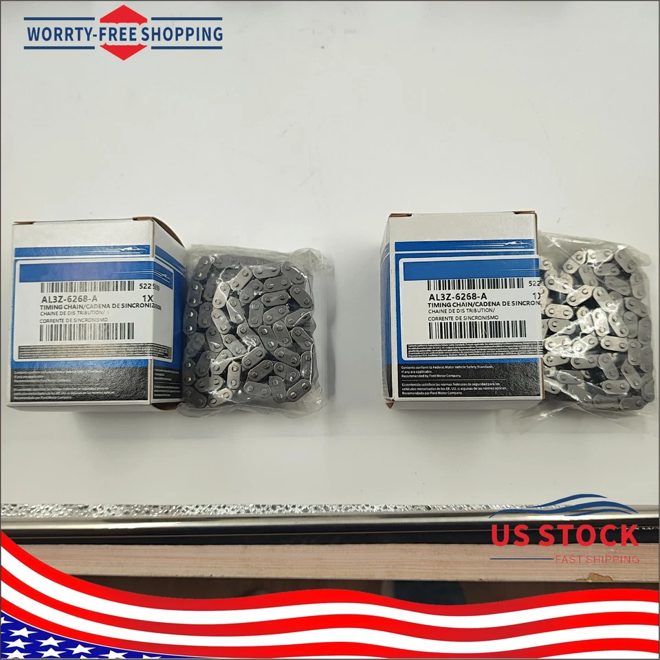 OEM for 10-15 Ford F150 F250 F350 Super Duty V8 6.2L AL3Z6268A Timing Chain Kit - Image 4 of 4