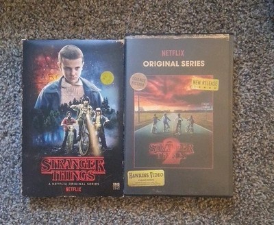 Stranger Things: Season 1 &2 (2017) Blu-Ray Disc Target Retro VHS