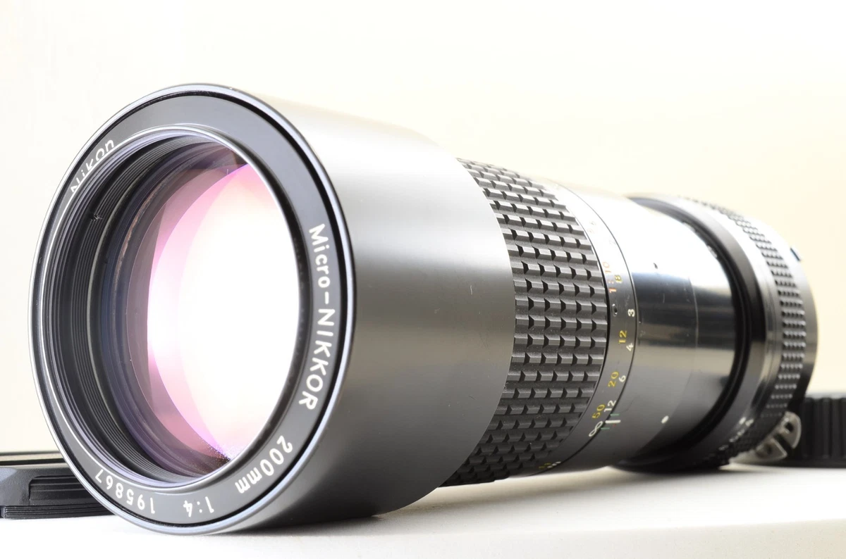 Nikon NIKKOR f/4 Camera Lenses 200mm Focal for sale | eBay