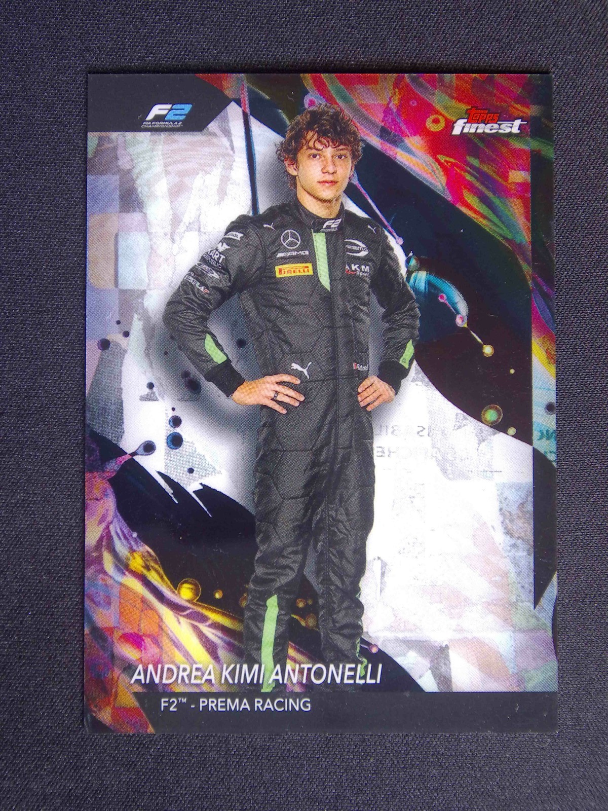 2024 Topps Finest F1 Andrea Kimi Antonelli #122 Uncommon