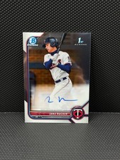 2022 Bowman Chrome Jake Rucker 1st Base Auto #CPA-JRK Twins