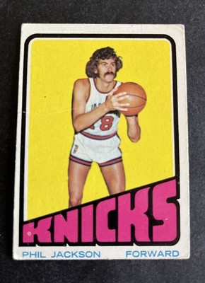 1972-73 Topps #32 Phil Jackson, New York Knicks  RC (CR) (P)