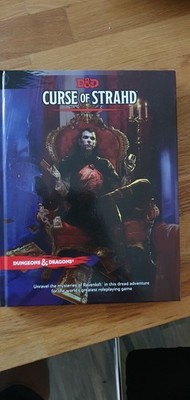 DnD 5e Curse of Strahd MOdule - Englisch, nicht benutzt