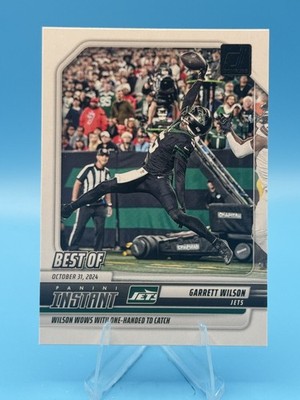 2025 Donruss #INS-GWN Garrett Wilson Best of Instant