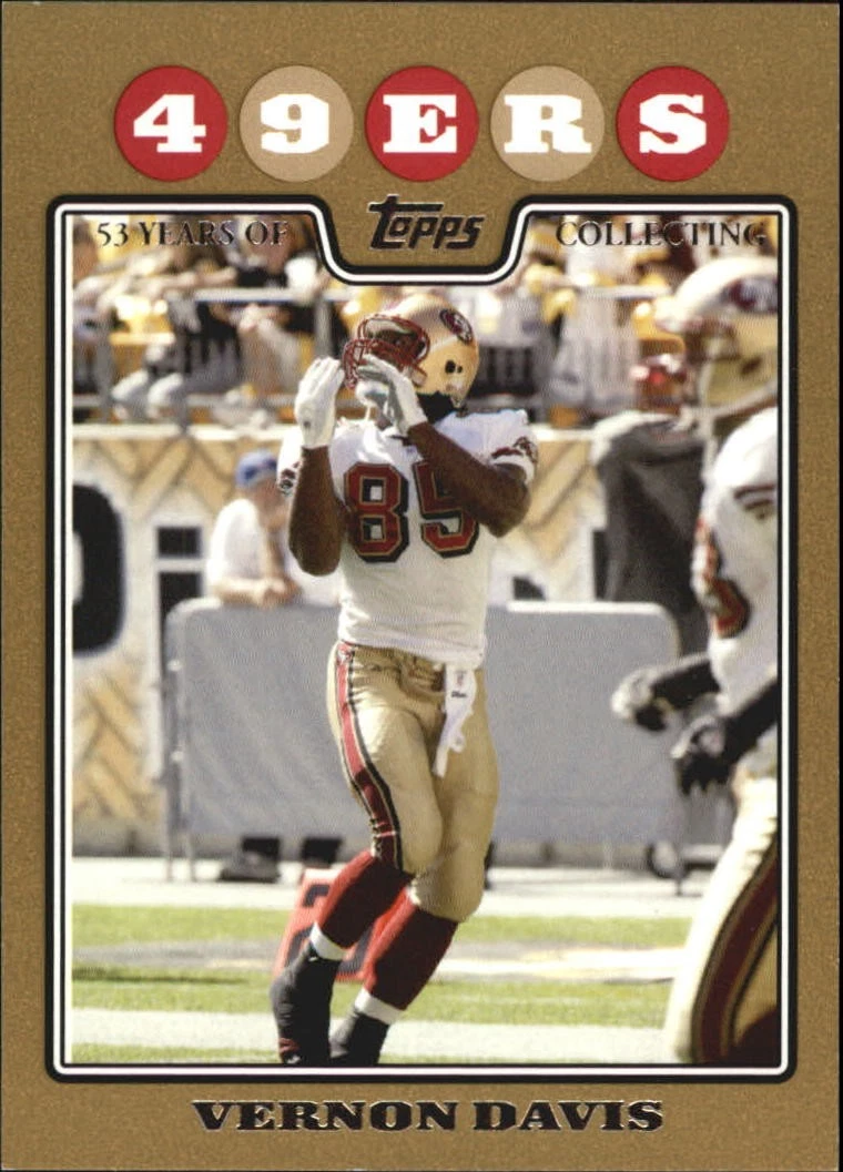 Vernon Davis trading card