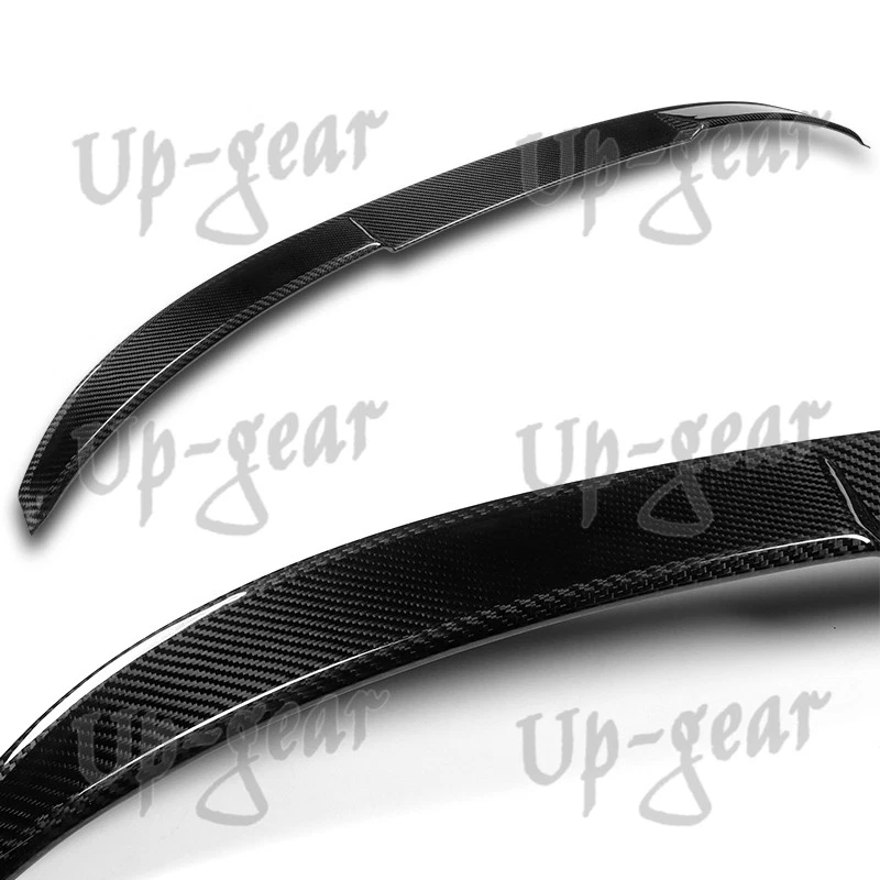 Alerón de ventana de techo trasero de fibra de carbono real estilo V para Kia Optima K5 2011-2015 Foto 2 de 4