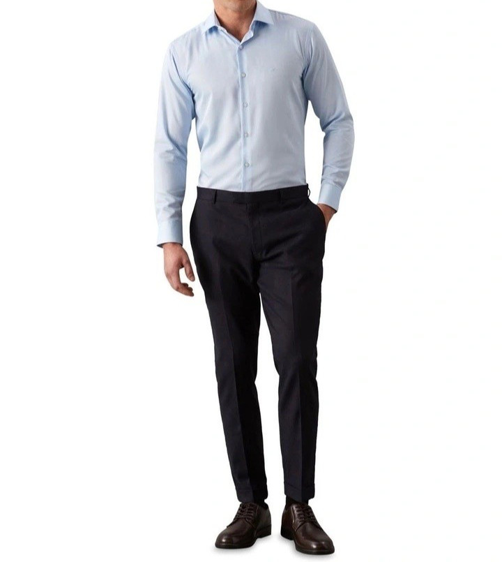 NEW & TAGS Calvin Klein X-Slim Suit Pant & Jacket Linen Twill sz 104r Rrp $699 image 8
