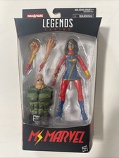 Marvel Legends Ms. Marvel Sandman BAF Hasbro