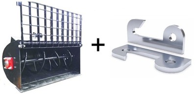 Bucket with Concrete or Feed Mixer with Coupling Hook for Wacker - Net Price