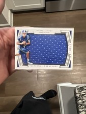 2020 Panini National Treasures Collegiate - Silhouettes Daniel Jones #49 /99  