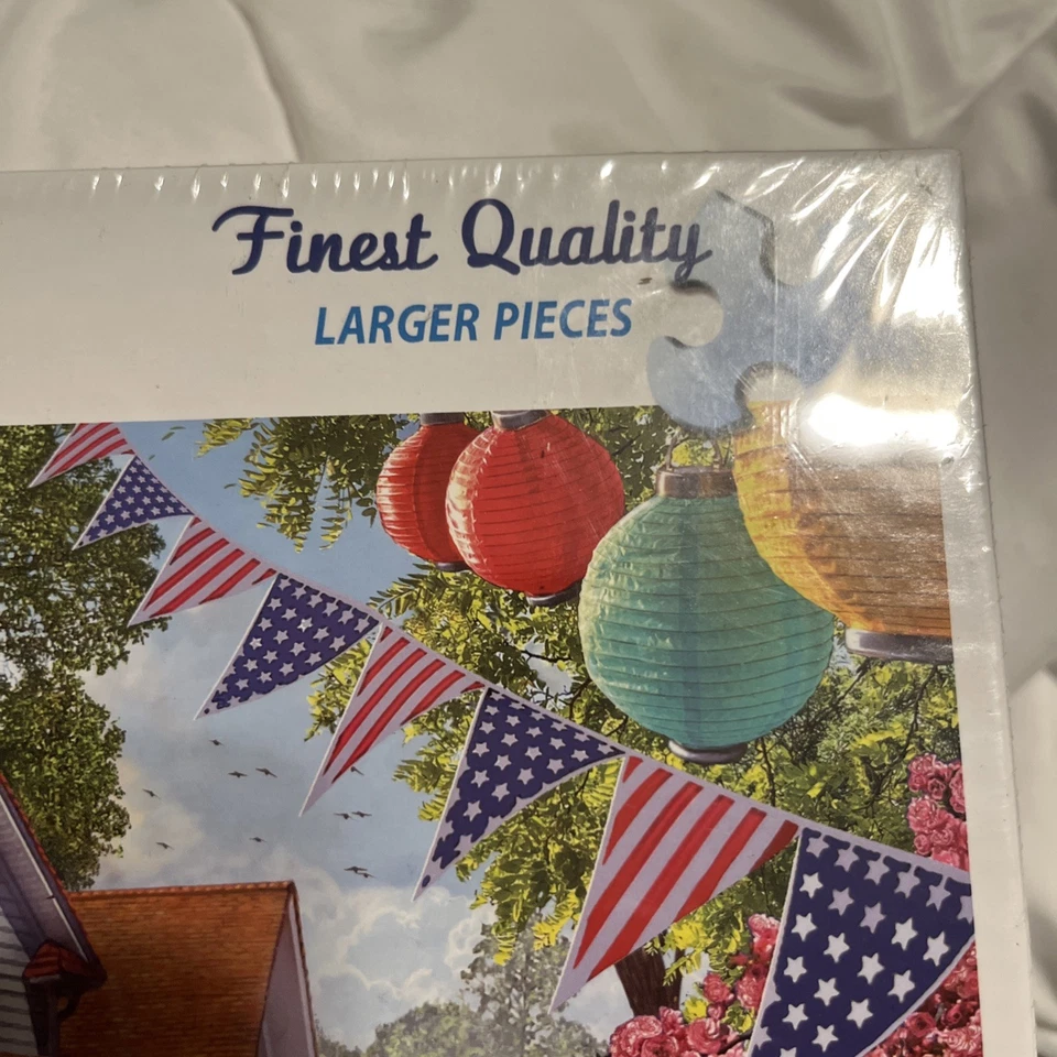 Rompecabezas White Mountain "YARD SALE" 1000 piezas sellado de fábrica Foto 2 de 4