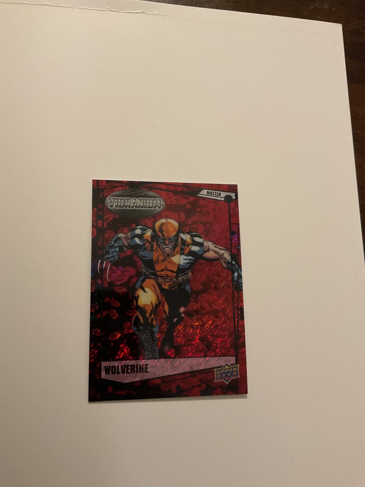 2015 Marvel Vibranium Molten #/299 Wolverine  Card 19