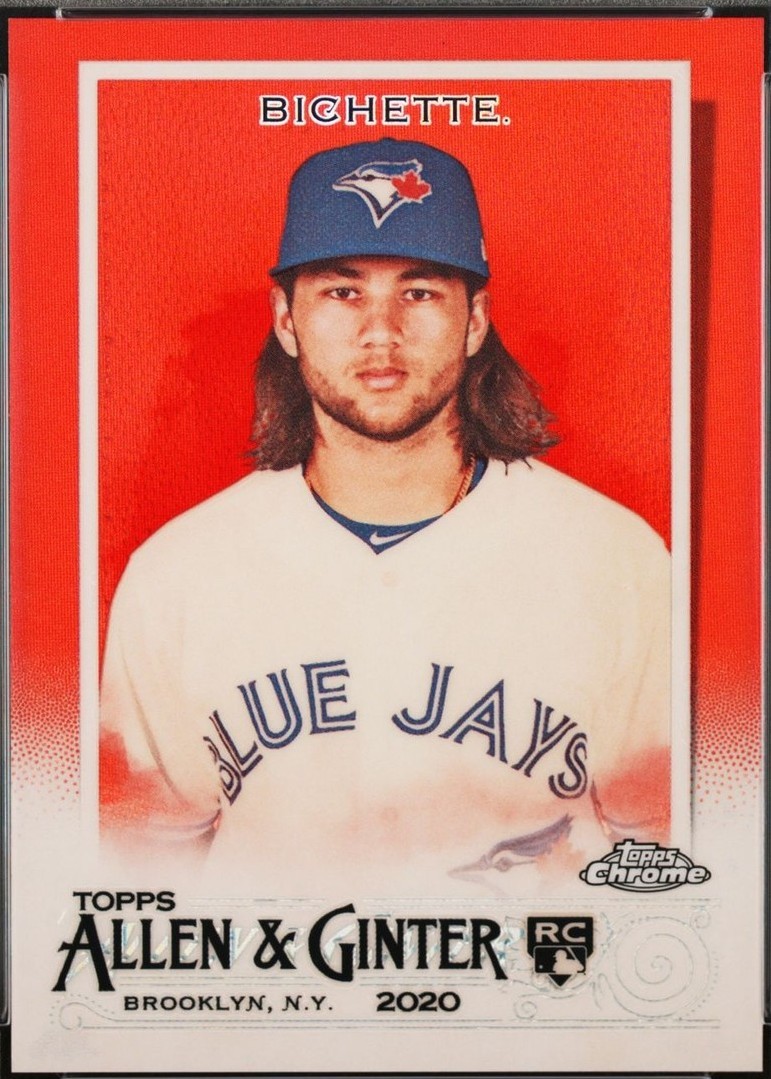 2020 Topps Allen & Ginter Chrome - Bo Bichette #112 for sale | eBay