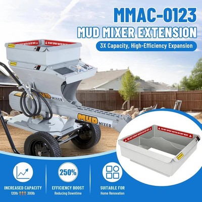 𝑼𝒑𝒈𝒓𝒂𝒅𝒆 MMXR-3221 Mud Mixer Set, MMAC-0123 Mud Mixer Hopper Extension and