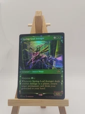 Spring-Leaf Avenger (Showcase) R Kamigawa: Neon Dynasty 349 NM UNLIMITED LLC