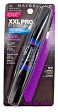 NEW Maybelline New York XXL Pro By EYESTUDIO Waterproof Mascara-532 VERY BLACK
