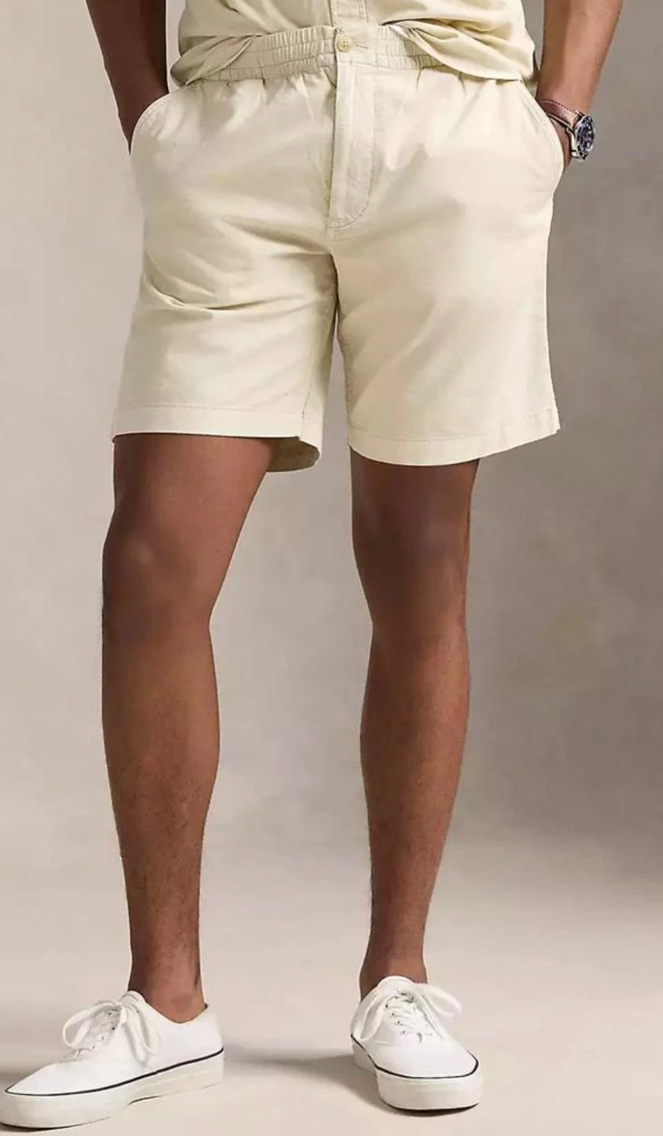 Polo Ralph Lauren Natural GARMENT DYED 8” Prepster Classic Fit Elastic Shorts
Opens in a new window