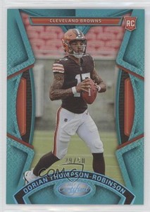 2023 Certified Rookies Mirror Teal /50 Dorian Thompson-Robinson #136 Rookie RC