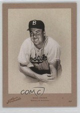 2005 Donruss Studio Portraits Zenith Sepia Black & White /40 Duke Snider 0o3b