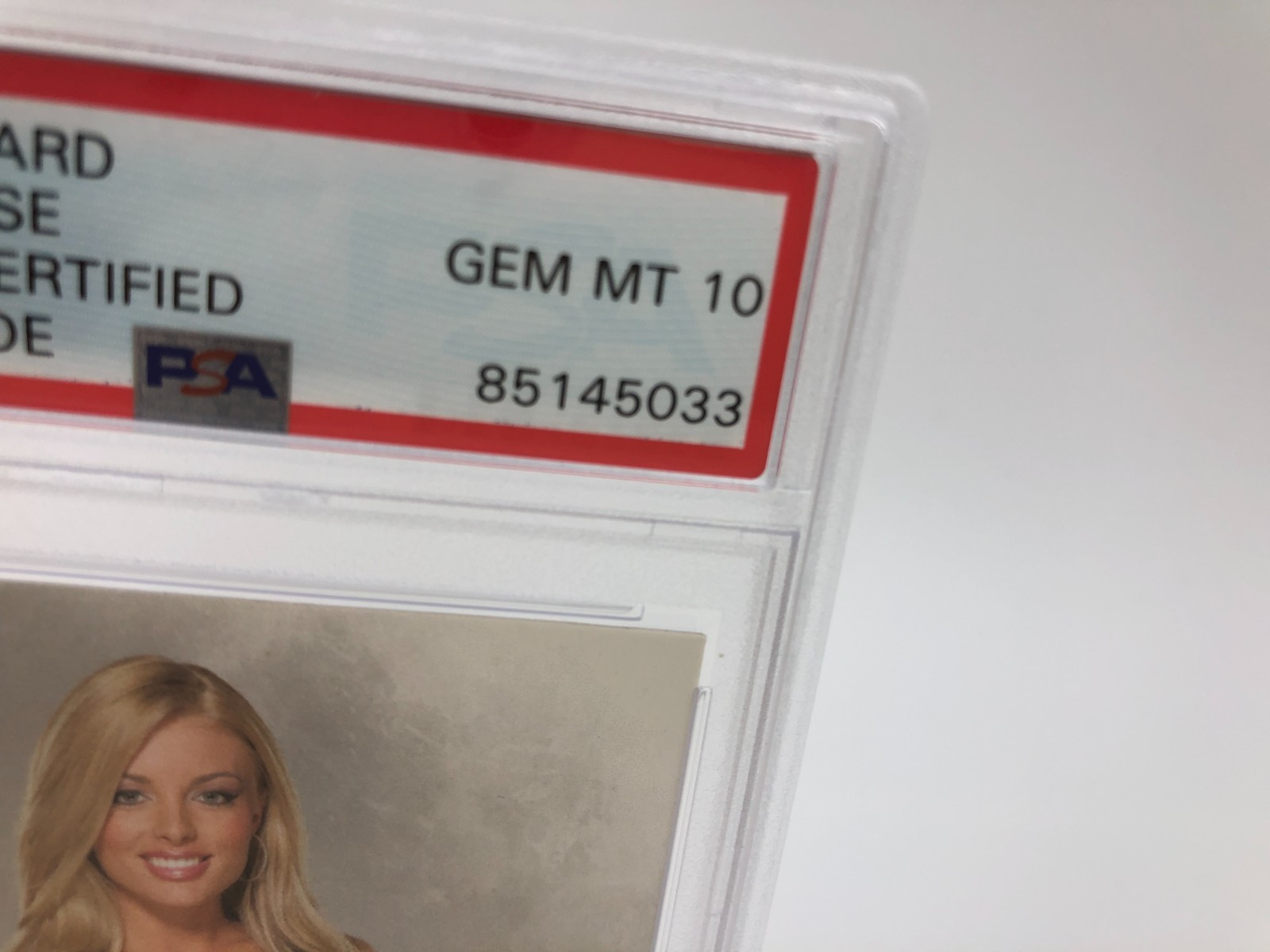 MANDY ROSE AUTO Signed on Card Rookie 2016 TOPPS WWE Auto grade PSA GEM MT 10 view 9