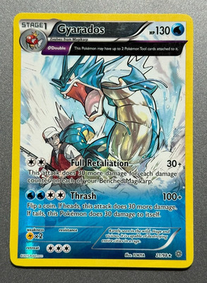 Pokemon Card Gyarados 21/98 XY Ancient Origins Holo Rare