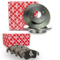 2X Febi Bremsscheibe Ø280Mm + BeläGe Hinten Passend FüR Ford Focus Ii Turnier Da