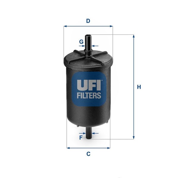 UFI Kraftstofffilter 31.948.00 FüR Peugeot Renault-image