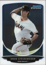 2013 Bowman Chrome Mini #135 Drew Steckenrider - BB