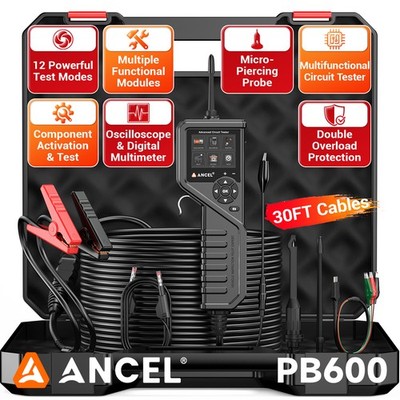 ANCEL Car Circuit Probe Tester Kit Fuel Injector Teste Battery Test Circuit Test