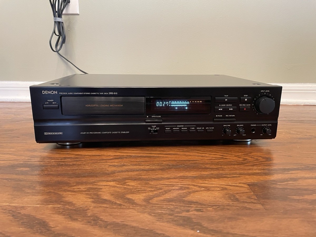 Denon DRS-610 Precision Audio Component/Stereo Tape Deck NICE | eBay