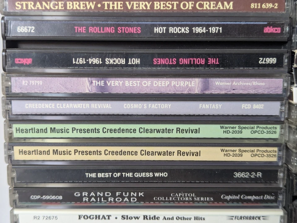 75 CD лот классический рок 60-х 70-х 80-х 90-х хард-рок гитара винтажный Бесплатная доставка - Изображение 3 из 4