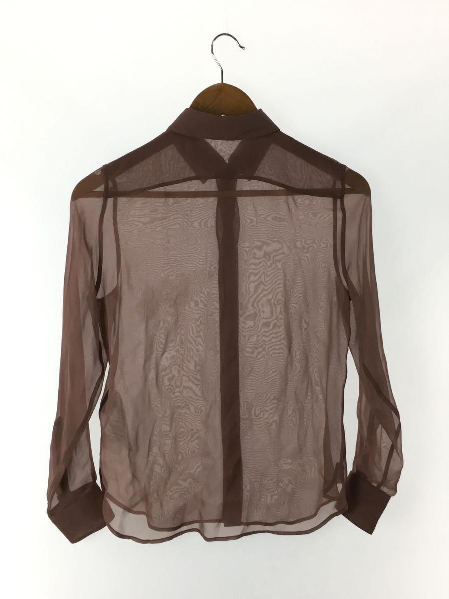 CAMICIA CRAPE SAINT LAURENT ALTRO MODELLO 2022 MOSLIN 34 SETA ROSA 710448 USATA