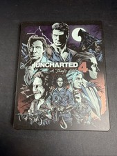 Uncharted 4: A Thief's End STEEL BOOK Steelbook Only PS4 PLAYSTATION 4