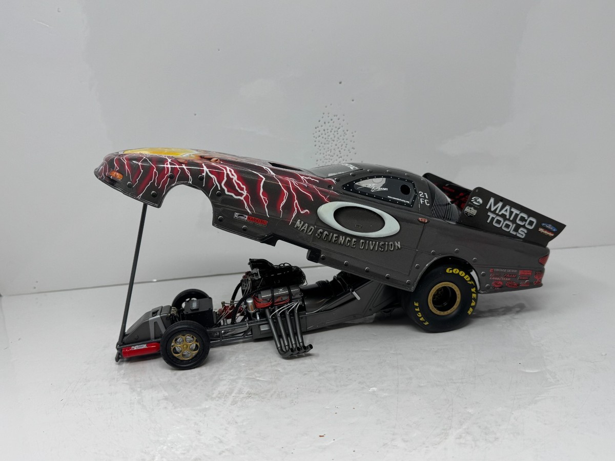 Milestone Scotty Cannon NHRA Oakley Mad Science Idea Car Funny Car