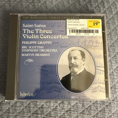 The Romantic Violin Concerto, Vol. 1 Saint-Sans