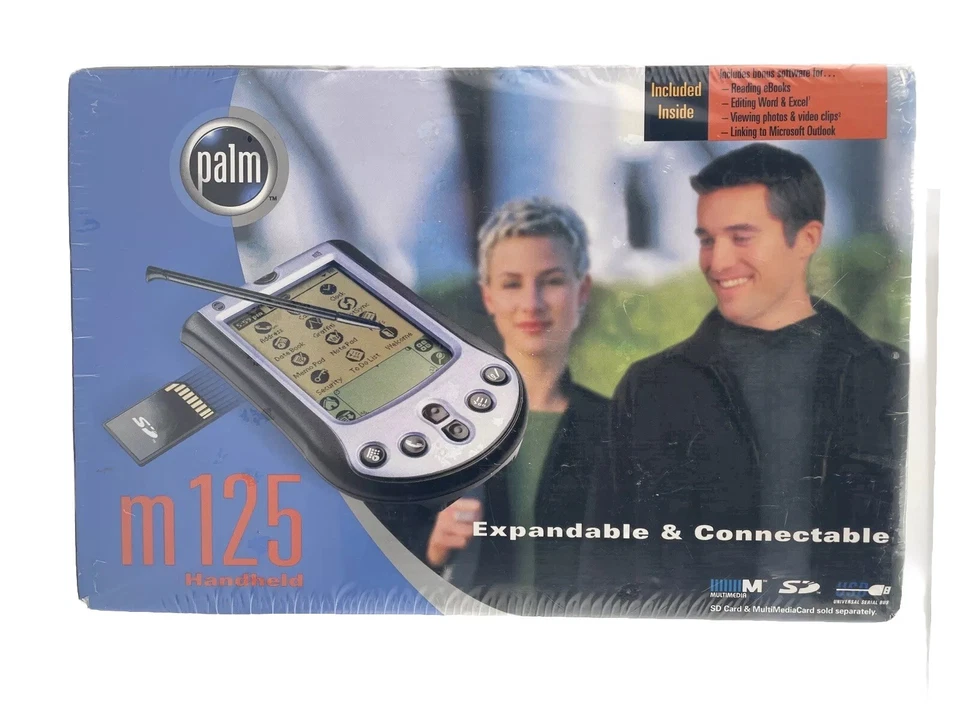 NEW! Palm M125 Handheld Personal Data Organizer Vintage PDA. BNIB - Image 2 of 4