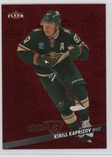 2025 Upper Deck Fleer Ultra Medallions Ruby Red 14/50 Kirill Kaprizov #M-17 1t8r