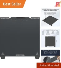 3D Printer Build Plate Kit Spring Steel PEI Sheet for K1 Ender 3 S1 235x235mm