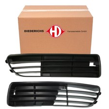 2x DIEDERICHS Lüftungsgitter Gitter Stoßstange für AUDI A4 S4 8D B5 bis 12.1998