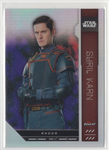 Syril Karn [Red Refractor] #FN-10 Star Wars 2023 Topps Finest card