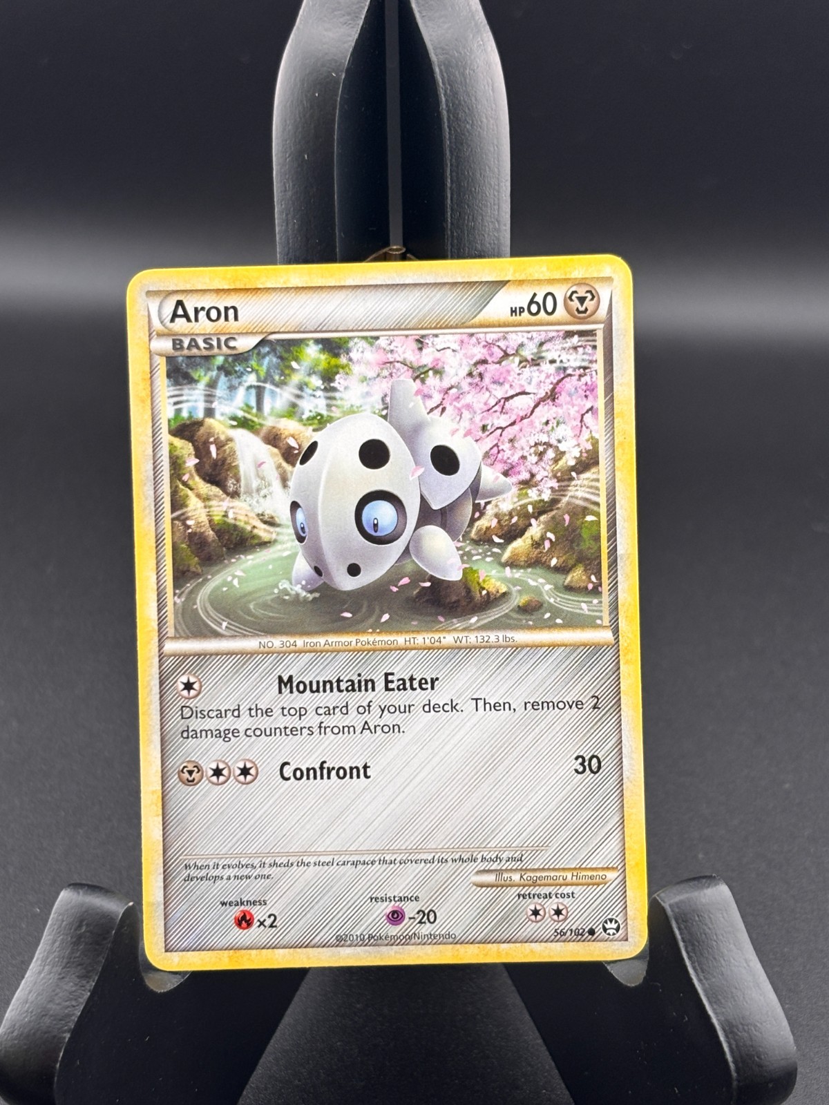 Aron - HGSS Triumphant 56/102 - Pokemon TCG Card