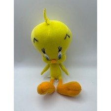 Vintage Looney Tunes Tweety Bird Plush Nanco 2003 Yellow Stuffed Animal Toy
