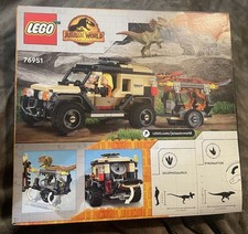 LEGO  JURASSIC WORLD SET #76951 PYRORAPTOR & DILOPHOSAURUS TRANSPORT, NEW,SEALED