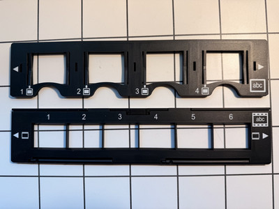 35mm film holders for Pacific Image PrimeFilm film scanners