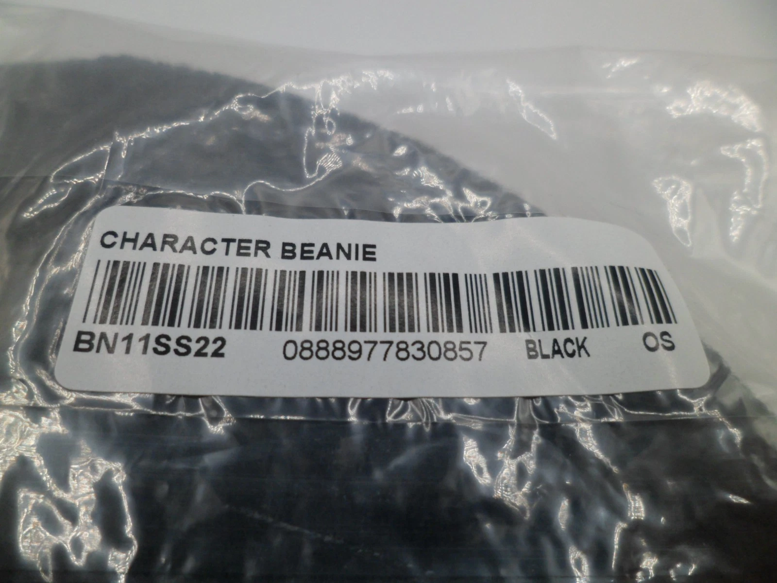 Supreme Character Beanie BN11SS22 Black
